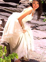 Asian Women amika 17 forest bride bridal lingerie